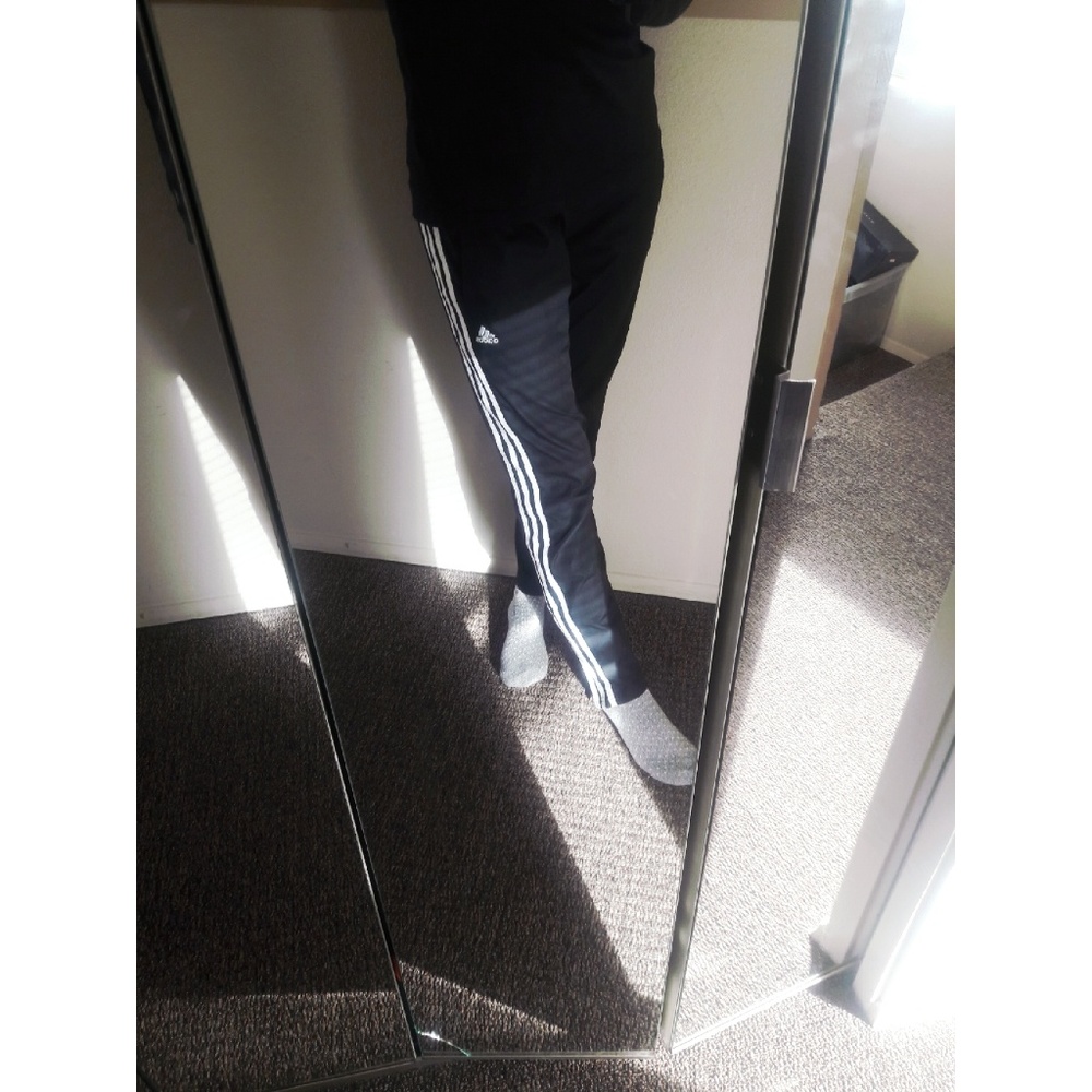 Adidas sweatpants sweats 3 stripes lines joggers